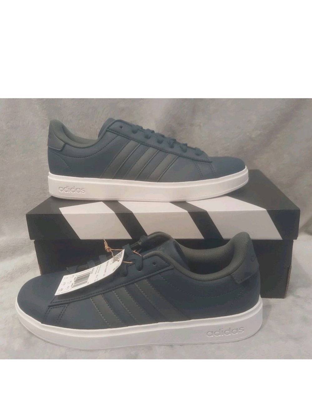 adidas Grand Court 2.0 Navy Blue Low-Top Sneakers